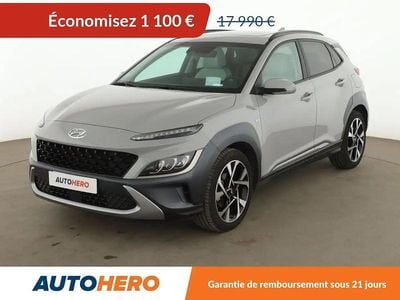 Gris Occasion 2021 Hyundai Kona SUV | 16 890 € (Bon prix)