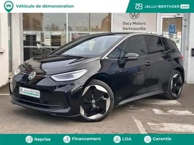 Noir ébène métal/toit/hayon noir Occasion 2025 VW ID.3 Pro Citadine | 39 990 €