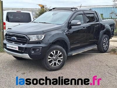 Noir Occasion 2022 Ford Ranger Wildtrack Pick-up | 37 980 € (Prix cher)