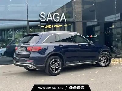 Occasion Mercedes GLC200 AMG line 2021 Bleu foncé SUV