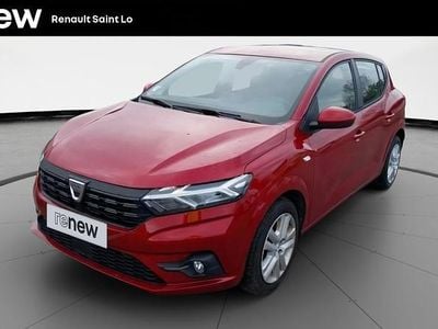 Rouge Occasion 2021 Dacia Sandero Comfort Citadine | 12 390 € (Prix juste)
