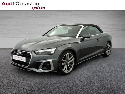 Gris daytona nacré Occasion 2024 Audi A5 Cabriolet S-Line Cabriolet | 48 900 €