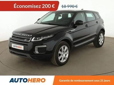 Noir Occasion 2017 Land Rover Range Rover evoque Pure SUV | 18 790 € (Bon prix)