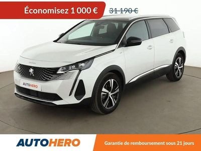 Blanc Occasion 2023 Peugeot 5008 GT Monospace | 30 190 € (Prix juste)