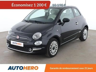 Noir Occasion 2018 Fiat 500 Lounge Citadine | 8 990 € (Bon prix)