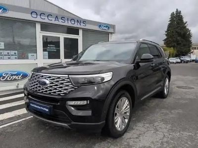 Noir agate métallisé Occasion 2023 Ford Explorer Platinum SUV | 76 423 € (Prix cher)