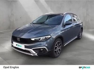 Bleu méditerranée métallisé Occasion 2022 Fiat Tipo Cross Berline | 13 980 € (Prix juste)