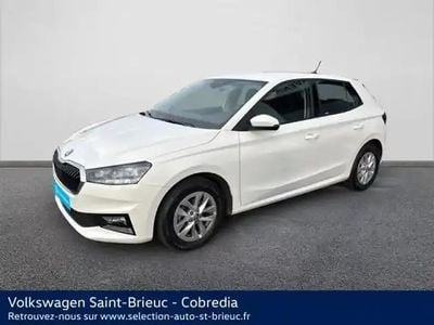 Blanc cristal spéciale Occasion 2022 Skoda Fabia Ambition Berline | 13 990 € (Prix juste)