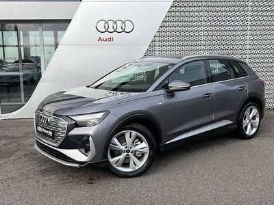 Gris typhon métallisé Occasion 2025 Audi Q4 e-tron S-Line SUV | 59 900 €