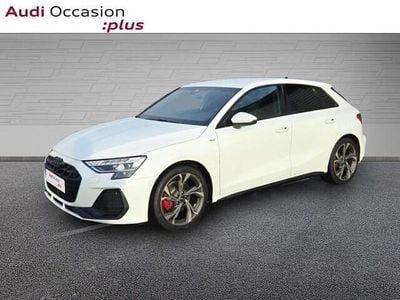 Occasion Audi A3 S-Line 150 ch (110 kW) 2025 Blanc glacier métallisé