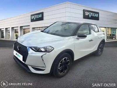 Occasion DS Automobiles DS3 Crossback Connected Chic 2021 Blanc perle nacré  toit noir perla n. SUV