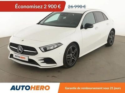 Blanc Occasion 2020 Mercedes A200 AMG line Berline | 24 090 € (Prix juste)