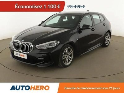 Noir Occasion 2020 BMW 118 M Sport Citadine | 22 390 € (Prix juste)