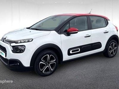 Blanc Occasion 2022 Citroën C3 PureTech Citadine | 13 480 € (Bon prix)
