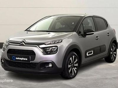 Gris Occasion 2023 Citroën C3 PureTech Berline | 11 499 € (Prix juste)