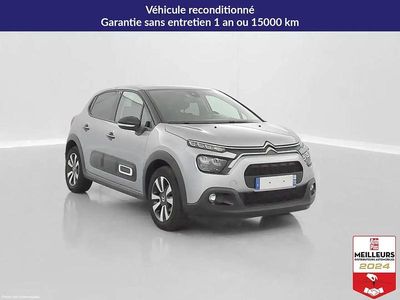 Gris Occasion 2024 Citroën C3 PureTech Berline | 15 780 € (Prix assez cher)