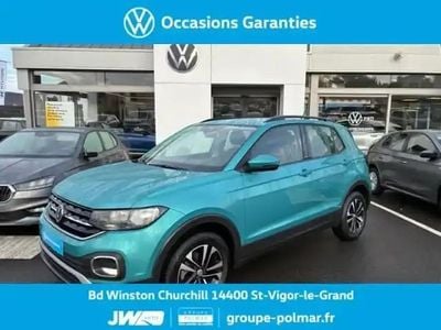 Turquoise maui métallisée Occasion 2021 VW T-Cross United SUV | 15 790 € (Prix juste)