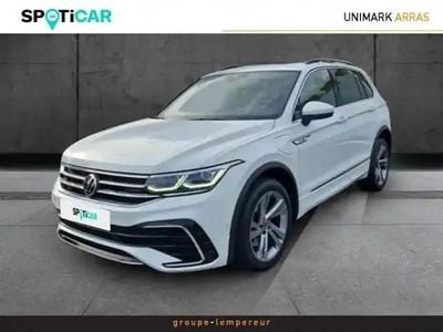 Blanc Occasion 2021 VW Tiguan R-line SUV | 27 995 € (Bon prix)