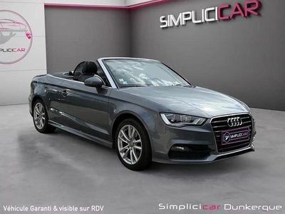 Gris Occasion 2015 Audi A3 Ambition Cabriolet | 19 480 € (Prix assez cher)