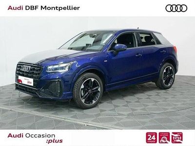 Bleu navarre métallisé Occasion 2025 Audi Q2 S-Line SUV | 36 280 € (Prix assez cher)
