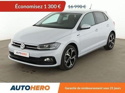 Occasion VW Polo R-line 116 ch (85 kW) 2018 Gris Citadine