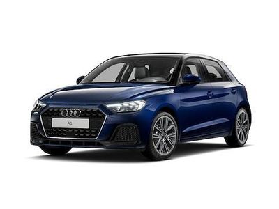 Nouvelle Audi A1 Sportback Design 95 ch (69 kW) 2026 Bleu navarre métallisé noir mythe métallisé Citadine
