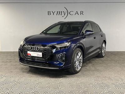 Occasion Audi Q4 e-tron S-Line 150 kW (204 ch) 2023 Bleu navarre métallisé SUV