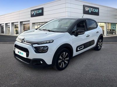Blanc banquise (o) noir perla nera Occasion 2023 Citroën C3 PureTech Citadine | 11 844 € (Prix juste)