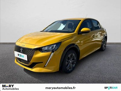 Jaune Occasion 2021 Peugeot e-208 Business-Line Citadine | 14 990 € (Prix assez cher)