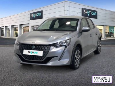 Gris Occasion 2021 Peugeot e-208 Active Citadine | 14 489 € (Prix juste)