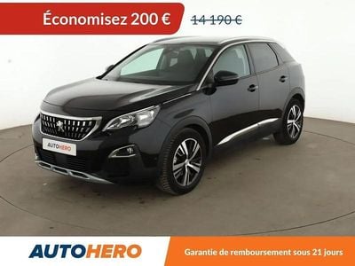 Occasion Peugeot 3008 Allure 131 ch (96 kW) 2019 Noir SUV
