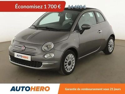 Gris Occasion 2021 Fiat 500C Dolcevita Cabriolet | 12 790 € (Prix juste)