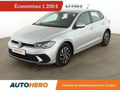 Gris Occasion 2021 VW Polo Life Citadine | 16 590 € (Prix juste)