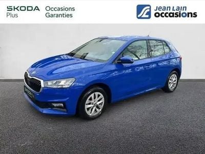 Bleu Occasion 2022 Skoda Fabia Berline | 14 990 € (Bon prix)