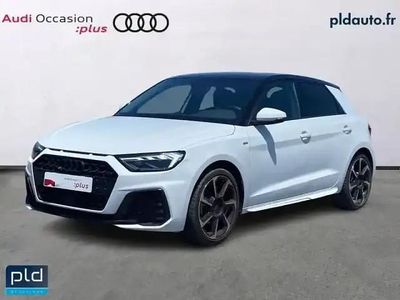 Occasion Audi A1 Sportback S-Line 150 ch (110 kW) 2024 Blanc glacier métallisé noir mythe métallisé Citadine