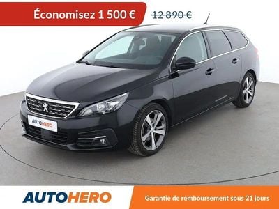 Noir Occasion 2019 Peugeot 308 SW Allure Break | 11 390 € (Bon prix)