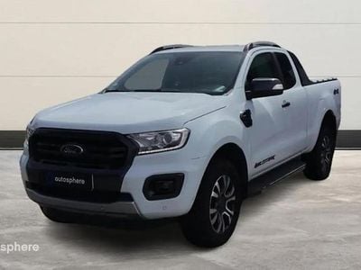 Blanc Occasion 2019 Ford Ranger Wildtrack Pick-up | 28 799 € (Bon prix)