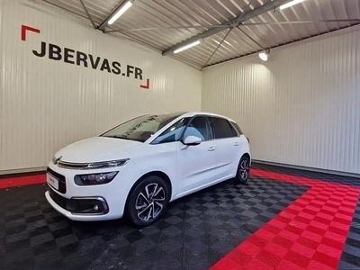 Blanc Occasion 2019 Citroën C4 SpaceTourer PureTech Monospace | 13 990 € (Prix juste)