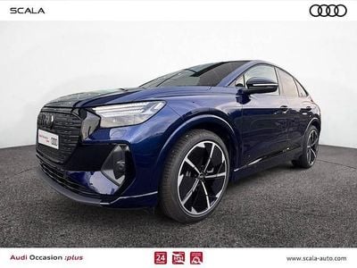 Bleu navarre métallisé Occasion 2024 Audi Q4 Sportback e-tron Design SUV | 42 990 € (Bon prix)