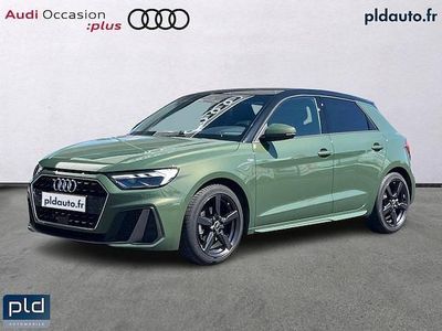 Vert district métallisé Occasion 2024 Audi A1 Sportback S-Line Citadine | 31 990 € (Prix assez cher)