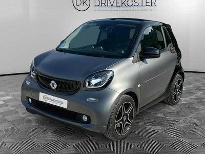 Occasion Smart ForTwo Cabrio Prime 90 ch (66 kW) 2017 Noir Cabriolet