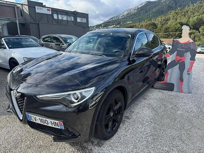 Occasion Alfa Romeo Stelvio Super 184 ch (135 kW) 2018 Noir SUV