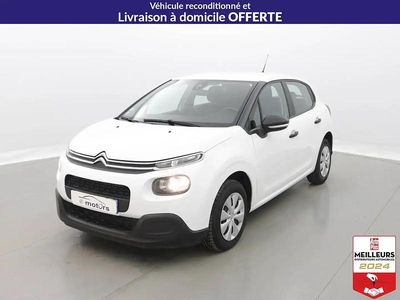 Blanc Occasion 2019 Citroën C3 Live Citadine | 8 900 € (Prix juste)