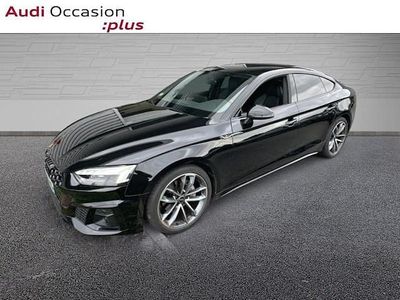 Noir mythe métallisé Occasion 2023 Audi A5 Sportback S-Line Citadine | 43 890 € (Prix assez cher)