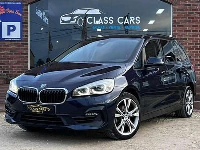 Bleu Occasion 2018 BMW 216 Gran Tourer Sport Line Monospace | 15 990 € (Prix cher)