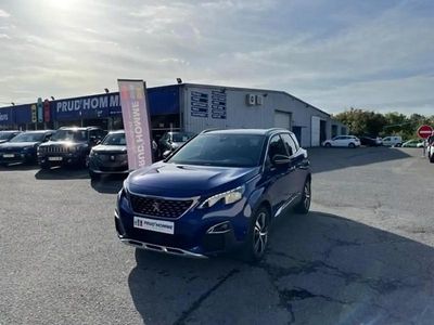 Bleu toit noir Occasion 2019 Peugeot 3008 GT-line Berline | 16 990 € (Prix juste)