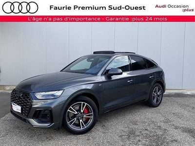 Occasion Audi Q5 Sportback S-Line 163 ch (119 kW) 2024 Gris daytona nacré SUV