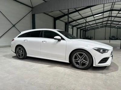 occasion Mercedes CLA200 BREAK 200 163CV 7G-DCT AMG LINE SUEREQUIPEE BLANC