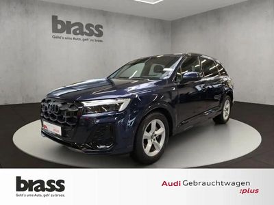 Bleu Occasion 2024 Audi Q7 S-Line SUV | 63 200 €