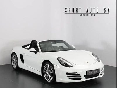 Blanc Occasion 2013 Porsche Boxster Cabriolet | 54 500 € (Prix assez cher)